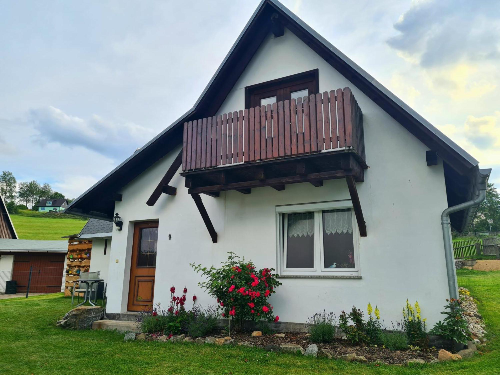 Ferienhaus Am Becherberg Schwarzenberg/Erzgebirge Exterior foto